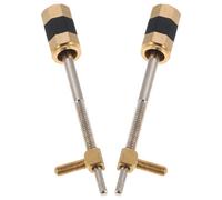 PAMINGONO 2pezzi Viti per Rana di Violino in Metallo Parti di Riparazione per Archi di Violino e Accessori Essenziali per Strumenti Corda e Violinisti