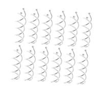 PAMINGONO 30 Forcine a Spirale in Metallo Antigraffio per Chioma Accessori per Chignon Intrecciati da Donna Punte Arrotondate Protettive Set da 30 Pezzi per Styling e Acconciature