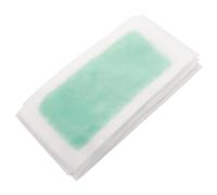 PAMINGONO 30 Pezzi Piccole Strisce Di Cera Schiuma Da Barba Cerare Piccole Strisce Rasoio Di Per Il Corpo Rimozione Delle Di Trimmer Tessuto Non Tessuto Light Green