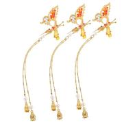 PAMINGONO 3Pcs Intrattenimento Musiche E Canzoni Tornante Headwear Bobby Pin Decorazione Dei Perno Di Morsetti Per Decorazione Del Mollette Per