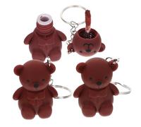 PAMINGONO 3pezzi Lucidalabbra Cuteness Portachiavi Lipstick Lip Gloss Per Labbra Makeup e Stile Unico