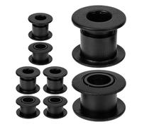 PAMINGONO 4 Paia Boccole per Calcio Balilla 12mm Set di Cuscinetti a Barra in Plastica per Sostituzione e Riparazione, Compatibili la Maggior Parte dei Tavoli da Gioco Calcio Balilla,