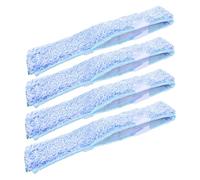 PAMINGONO 4 Pezzi Panni in Microfibra per Tergivetro 35 Cm Set da Ricambio Lavabile per Pulizia Vetri Finestre Auto Ufficio Casa