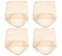 PAMINGONO 4 pezzi Sacchetti Cottura Riutilizzabili per Bollire Frutti di Mare in Cotone Resistente per Pesce Crostacei e Carne in Pentola