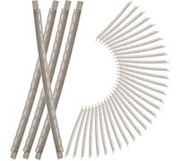 PAMINGONO 40 pezzi Corde per Chitarra in Rame Bianco Filo per Tasti Chitarra Acustica ed Elettrica Accessori per Strumenti Musicali Resistenti e Facili da Modellare per Riparazioni e