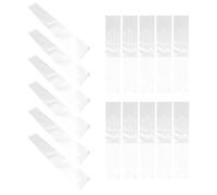 PAMINGONO 50 Sacchetti Trasparenti per Custodia Cravatte da Uomo, Buste Antipolvere 10X30 CM Chiusura Rapida, Organizer Compatto per Viaggio e Armadio, Protezione Antistatica per Stoccaggio