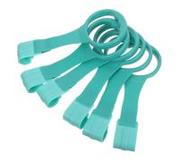 PAMINGONO 6 Pezzi 6 Anelli di Trazione per Box Giochi, Maniglie di Supporto per Tirarsi e Sostenere la Posizione Erretta, Accessori per Lettino e Culla Sicuri e Facili da Installare,