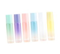 PAMINGONO 6pezzi Bottiglie Roller Per Essenziali e Profumi Portatile Confezione Bottiglie Ricaricabili Per Cosmetici e Trattamenti