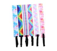 PAMINGONO 6pezzi Fasce Elastiche Regolabili Antiscivolo Per Donna Accessorio Per Per Sport e Yoga Design Unico e Confortevole Per Tutte Le Occasioni