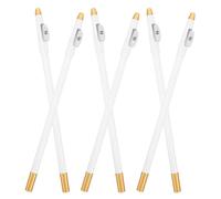 PAMINGONO 6pezzi Matita per Sopracciglia con Temperino Incorporato di Matite per Occhi e Trucco Multifunzionale Design Sottile e Resistente allo Sbiadimento