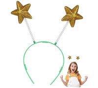 PAMINGONO 8pezzi Cerchietto Brillantini Stella Per Fasce Decorate Paillettes Per Feste e Accessorio Per Ragazze