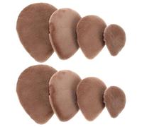 PAMINGONO 8pezzi Mini Spugna per Cipria per Fondotinta di Applicatori Cosmetici Piumini per Trucco Portatili Strumenti di Bellezza in Microfibra per Applicazione di Cipria e Contorno Viso