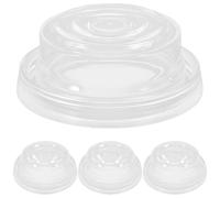 PAMINGONO Accessori per Tiralatte Elettrico in Silicone 4 Pezzi, Coppette Pompa per Vuoto Trasparente, Parti Ricambio per Tiralatte Manuale, Adatti per Uso Domestico e Ragazzo Ragazza