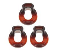 PAMINGONO Adattatore per Bocchino Flauto di Bambù Dizi 3 Pezzi Allenatore Imboccatura Compatto per Controllo del Respiro Ausilio Pratica Flauto per Principianti Strumento Portatile per