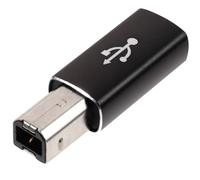 PAMINGONO Adattatore Type-c Femmina Maschio USB Nero per Pianoforte Elettrico Interfaccia Audio Professionale Compatibile con Mixer Stampanti e Strumenti Musicali