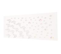 PAMINGONO Adesivi per Viso Gemme in Resina e Plastica, Stickers Brillanti a Forma di Farfalla per Trucco Festival, 1 Foglio Autoadesivo per Decorazione Viso e Unghie