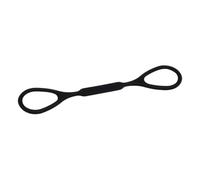 PAMINGONO Anello Fermaporta in Silicone Nero per Tromba, Corda Elastica Morbida Compatibile Tubi Intercambiabili, Accessorio per Strumenti a Fiato, Compatto per Custodia Strumenti