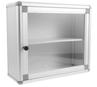 PAMINGONO Armadi Porta Medicinali da Parete in Materiale Robusto, Contenitore per Aiuti Pubblici e Box Multiuso per Emergenze, per Ufficio, Bagno e Spazi Pubblici