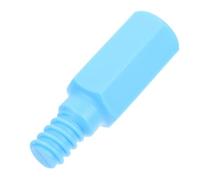 PAMINGONO Asta per Manico Scopa Testa Filettata 25Mm Blu Adattatore per Pali di Prolunga Compatibile per Pulizia Domestica e Industriale Kit Sostituzione Resistente e Facile da Montare