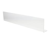 PAMINGONO Barriera Paraspruzzi in PVC per Cucina e Lavandino, Accessorio Moderno e Minimale, Facile Manutenzione per Famiglie