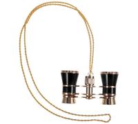 PAMINGONO Binocolo Tascabile con Catena Mini Binocolo Portatile da Esterno per Adulti Telescopio Compatto per Concerti Viaggi e Teatro Ingrandimento Elevato Design Leggero e Superficie