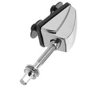 PAMINGONO Blocchetto in Metallo per Rullante con Tirante e Piedini in Hardware di Montaggio Cromato per Percussioni Parte per Batteria da Concerto Marcia