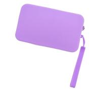 PAMINGONO Borsa portacosmetici in silicone, piccola, impermeabile, con zip, rettangolare per organizzare e accessori da viaggio