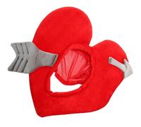 PAMINGONO Cappello Divertente a Forma di Cuore Love Heart, Copricapo Leggero e Comodo per Feste e Giorno degli Innamorati, Accessorio Creativo per Foto e Costume di Coppia, per Matrimoni