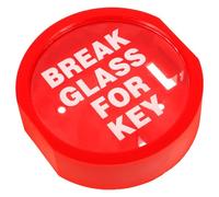 PAMINGONO Cassetta di Sicurezza per Chiavi Vetro Antirottura da Parete Porta Chiavi per Emergenze Serratura Interbloccata Contenitore per Oggetti Pericolosi e Vie di Fuga per Porte e