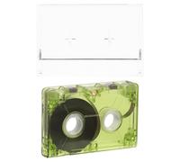 PAMINGONO Cassette Audio Vuote Registrabili 40-60 Minuti Verde per Registratore Portatile Compatibili, Nastri Audio per Interviste, Musica e Messaggi di Compleanno, Design Retrò Decorativo,