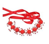 PAMINGONO Cerchiamo Di Generare Un Titolo Accattivante e Conforme Alle Specifiche Fornite Per Prodotto Di Fiori Polimer Clay Per Sposa Accessorio Per Elegante Rosso Per Feste e Matrimonio