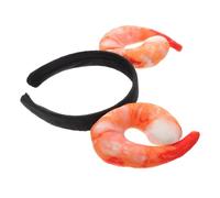 PAMINGONO Cerchietto per Chioma a Forma di Gambero in Resina e Plastica, Accessorio Versatile per Cosplay e Feste di Halloween, come Prop per Photo Booth Creativo e Divertente