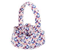 PAMINGONO Cestino Da Raccolta Uova Tela Decorativa Portatile Per Uova Fresche Con Design Adorabile Per Famiglie e Fattorie Multi-funzionale e Resistente