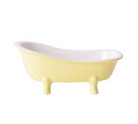 PAMINGONO Ciotola in Ceramica a Forma di Vasca da Bagno Elegante e Creativa per Servire Cibo, per Matrimoni e Bar Finitura Raffinata e Design Originale Colore Casuale