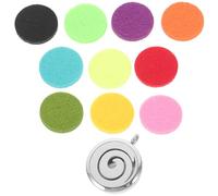 PAMINGONO Collana con Ciondolo Profumatore Aromaterapia in Acciaio Inossidabile Pendente Vuoto per Oli Essenziali Design Unico e Resistente come Diffusore Portatile per Donne e Uomini