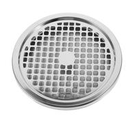 PAMINGONO Coperchio Bidone Spazzatura Esterno in Acciaio Resistente con Posacenere Integrato e Griglia Accessori Completo per Installazione Facile e Drenaggio Efficiente Resistente e