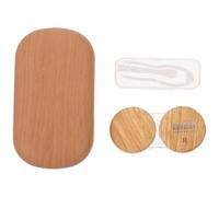 PAMINGONO Custodia per Lenti a Contatto Doppia Anello Anti-perdita e Specchio, Porta Kit per Lenti Cosmetiche in Materiale Resistente, Portatile e Leggero per Uso Quotidiano e Viaggi