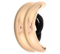 PAMINGONO Elastici per Chioma per Regalo di Natale per Uso Quotidiano Leggeri e Versatili in Lega Oro Geometrici e Occasioni Casual, Accessori Eleganti da Donna