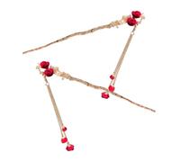 PAMINGONO Eleganti Bacchette Per A Forma Di Fiore Di Rosa Per Donne Forcina Vintage Per Strumento Per Lo Styling Dei