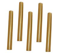 PAMINGONO Eleganti Tappi Decorativi per Penne in Metallo per Nail Art Resistenti alla Luce per Pennelli per Unghie Set da 5 Pezzi