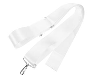 PAMINGONO Fascia Centrale per Rete da Tennis Regolabile in Nylon Bianco | Divisore di Confine, Accessorio per Rete da Tennis Portatile, Misura Pratica per Montaggio e Regolazione