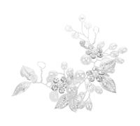 PAMINGONO Fascia Sposa Con Strass e Fiori Accessorio Elegante Per Cerimonie Per Matrimoni e Occasioni Speciali Headband Versatile Per Donne e Ragazze