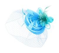 PAMINGONO Fermaglio Per Featherhead, Cappello, Fascinator, Copricapo Da Banchetto Nuziale, Fermaglio Per Fascinator, Accessori Per Il Tè Delle Ragazze, Fascinator Per Il Tè, Fascia Per Da