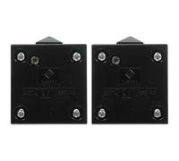 PAMINGONO Interruttore Automatico per Luci Armadio Controllo 2 e 2a 12v-250v Nero in Abs e Rame 4 Viti per e Finestre