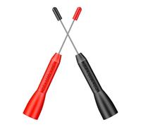 PAMINGONO Kit 1 Coppia Sonde Multimetro 2 Mm in Metallo Inossidabile 600v 10a per Test Elettrici Auto Punte Non Invasive per Riparazioni Cablaggi e Sensori Automobilistici