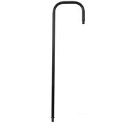 PAMINGONO Kit di Riparazione Stelo Lampada Curvo in Ferro Nero, Parti di Ricambio per Lampada da Tavolo e Scrivania, Connessione Filettata Leggera per Lampade LED