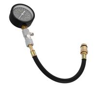 PAMINGONO Kit Tester Compressione Motore Manometro di Precisione, Strumento Portatile per Test di Compressione Cilindri Auto, Dispositivo Multifunzionale per Diagnostica Motori di Piccole