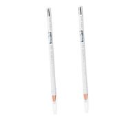 PAMINGONO Matite Per Sopracciglia Impermeabili 2 Pezzi Matite Pratiche Per Trucco Bianco Trucco Occhi Precisione a Lunga Tenuta Per Donna Uso Quotidiano