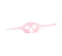 PAMINGONO Mezza Maschera Di Ghiaccio Occhio Di Ghiaccio Maschere Di Bellezza Rinfrescanti Maschere Per Gli Occhi Termali Occhio Addormentato Maschere Per Gli Occhi Del Viso Freddo Rosa Pvc
