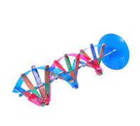 PAMINGONO Modello di Dna a Doppia Spirale Educativo Kit Fai da Te Set di Modelli Molecolari Colorati per Scuola e Progetti Scientifici Strumento Didattico per Apprendimento di Genetica e